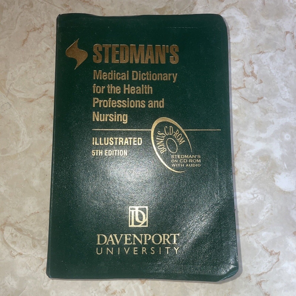 Stedmans Medical Dictionary For The Health Professions And Nursing5th ed  CD-ROM